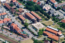 Photographie aérienne de Musée de la briqueterie à Jockgrim dans le département Rhénanie-Palatinat, Allemagne