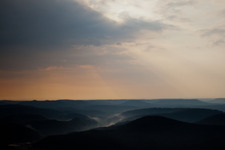 Dahn dans le département Rhénanie-Palatinat, Allemagne vue du ciel