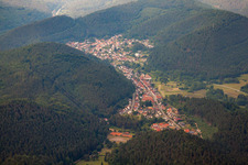 Quartier Salzwoog in Lemberg dans le département Rhénanie-Palatinat, Allemagne hors des airs