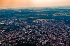 Pirmasens dans le département Rhénanie-Palatinat, Allemagne vue du ciel