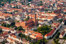 Vue aérienne de Saint Antoine à Pirmasens dans le département Rhénanie-Palatinat, Allemagne