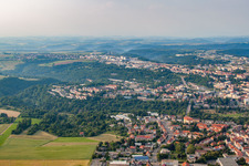 Pirmasens dans le département Rhénanie-Palatinat, Allemagne d'en haut