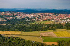 Pirmasens dans le département Rhénanie-Palatinat, Allemagne hors des airs