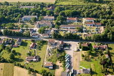 Vue aérienne de Zone de peuplement à Veckring dans le département Moselle, France