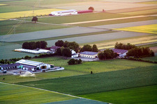 Knittelsheim dans le département Rhénanie-Palatinat, Allemagne vue du ciel