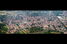 Vue aérienne de Quartier Kirchheim in Heidelberg dans le département Bade-Wurtemberg, Allemagne