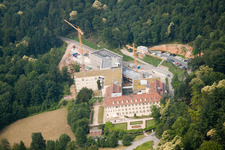 Vue aérienne de Speyerer Hof, Cliniques Schmieder à le quartier Königstuhl in Heidelberg dans le département Bade-Wurtemberg, Allemagne
