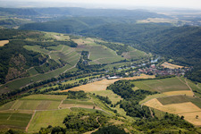 Photographie aérienne de Oberhausen an der Nahe dans le département Rhénanie-Palatinat, Allemagne