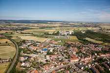 Cimenterie Dyckerhoff à Göllheim dans le département Rhénanie-Palatinat, Allemagne vue d'en haut