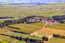 Battenberg dans le département Rhénanie-Palatinat, Allemagne vue d'en haut