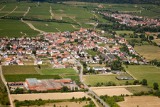 Meckenheim dans le département Rhénanie-Palatinat, Allemagne vue du ciel