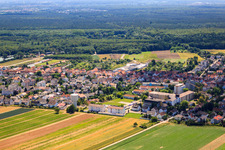 Image drone de Au château d'eau à Kandel dans le département Rhénanie-Palatinat, Allemagne