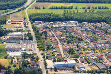 Image drone de Règlement à Kandel dans le département Rhénanie-Palatinat, Allemagne