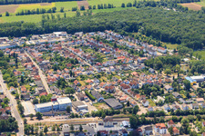 Vue oblique de Colonisation du nord à Kandel dans le département Rhénanie-Palatinat, Allemagne