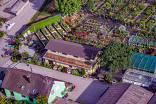 Vue d'oiseau de Garden Times Black à le quartier Bodersweier in Kehl dans le département Bade-Wurtemberg, Allemagne