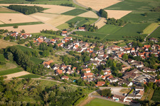 Quartier Diersheim in Rheinau dans le département Bade-Wurtemberg, Allemagne d'en haut