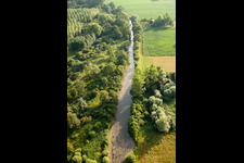 Enregistrement par drone de Gambsheim dans le département Bas Rhin, France