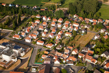 Vue aérienne de Bischwiller dans le département Bas Rhin, France