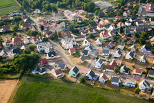Bischwiller dans le département Bas Rhin, France hors des airs