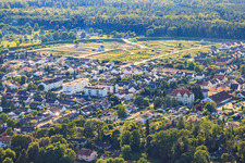 Vue aérienne de Nouvelle zone de développement SW à Jockgrim dans le département Rhénanie-Palatinat, Allemagne