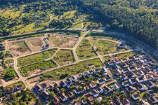 Photographie aérienne de Nouvelle zone de développement SW à Jockgrim dans le département Rhénanie-Palatinat, Allemagne
