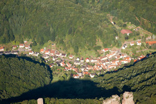 Vue oblique de Quartier Bindersbach in Annweiler am Trifels dans le département Rhénanie-Palatinat, Allemagne