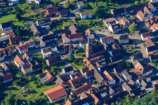 Vorderweidenthal dans le département Rhénanie-Palatinat, Allemagne depuis l'avion