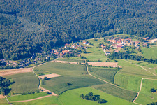 Photographie aérienne de Pfaffenbronn à Lembach dans le département Bas Rhin, France