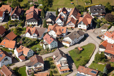 Quartier Gallenbach in Baden-Baden dans le département Bade-Wurtemberg, Allemagne depuis l'avion