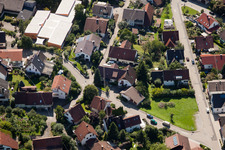 Varnhalt, Gartenstr à le quartier Gallenbach in Baden-Baden dans le département Bade-Wurtemberg, Allemagne hors des airs