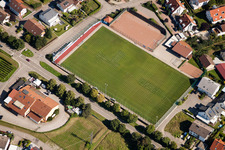 Vue aérienne de Club sportif Altschweier de 1929 eV à le quartier Altschweier in Bühl dans le département Bade-Wurtemberg, Allemagne