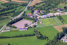 Vue aérienne de Terrain de sport du club sportif Lauf eV à Lauf dans le département Bade-Wurtemberg, Allemagne