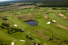 Club de golf Urloffen e. V à le quartier Urloffen in Appenweier dans le département Bade-Wurtemberg, Allemagne hors des airs