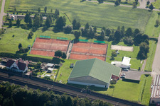 Vue oblique de Quartier Hatzenweier in Ottersweier dans le département Bade-Wurtemberg, Allemagne