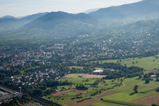 Vue oblique de Quartier Kappelwindeck in Bühl dans le département Bade-Wurtemberg, Allemagne
