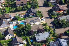 Photographie aérienne de Fasanenstr à le quartier Vimbuch in Bühl dans le département Bade-Wurtemberg, Allemagne