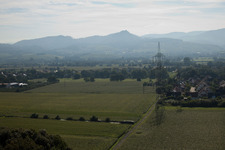 Vue aérienne de Quartier Weitenung in Bühl dans le département Bade-Wurtemberg, Allemagne