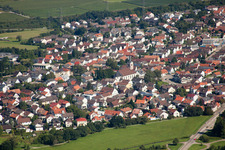 Photographie aérienne de Quartier Sandweier in Baden-Baden dans le département Bade-Wurtemberg, Allemagne
