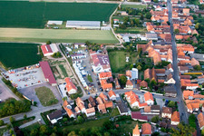 Photographie aérienne de Concessionnaire automobile Frey à Minfeld dans le département Rhénanie-Palatinat, Allemagne
