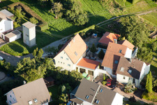 Quartier Gräfenhausen in Birkenfeld dans le département Bade-Wurtemberg, Allemagne vu d'un drone