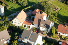 Vue aérienne de Quartier Gräfenhausen in Birkenfeld dans le département Bade-Wurtemberg, Allemagne