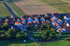 Photographie aérienne de Dans le Gänsried à Freckenfeld dans le département Rhénanie-Palatinat, Allemagne