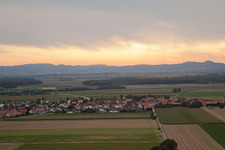 Vue d'oiseau de Quartier Hayna in Herxheim bei Landau dans le département Rhénanie-Palatinat, Allemagne