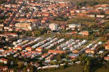 Enregistrement par drone de Landau in der Pfalz dans le département Rhénanie-Palatinat, Allemagne
