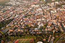 Landau in der Pfalz dans le département Rhénanie-Palatinat, Allemagne depuis l'avion