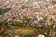 Vue d'oiseau de Landau in der Pfalz dans le département Rhénanie-Palatinat, Allemagne