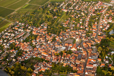 Quartier Godramstein in Landau in der Pfalz dans le département Rhénanie-Palatinat, Allemagne vue du ciel