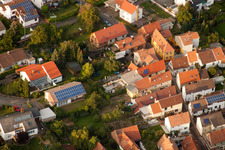 Photographie aérienne de Neugasse à le quartier Godramstein in Landau in der Pfalz dans le département Rhénanie-Palatinat, Allemagne