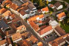 Quartier Godramstein in Landau in der Pfalz dans le département Rhénanie-Palatinat, Allemagne du point de vue du drone