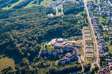 Vue aérienne de Johannesbad Saarschleife GmbH & Co. KG Département de rééducation psychosomatique à le quartier Orscholz in Mettlach dans le département Sarre, Allemagne